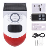 Alarma Solar Con Sensor Movimiento, Alarma Solar Exterior