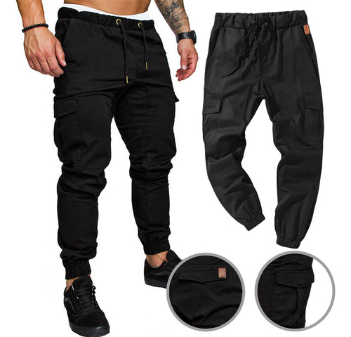 Pantalón Jogger De Varios Bolsillos Para Hombre