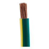 Cable Unipolar Libre Halog Afumex 16mm Verde Amarillo Rollo
