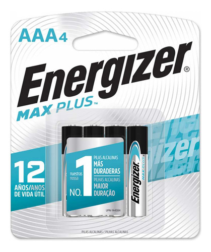 Pila Energizer Aaax4 Max Plus 4656