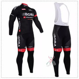 Conjunto De Ciclismo Uniforme Manga Larga Rutamtb Bora Argon