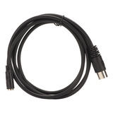 Conector Din Macho De 5 Pines A Cable Profesional De 5 Pines