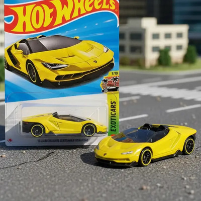 Carrito Hw 16 Lamborghini Centenário Roadster Amarillo Jjh80 Amarillo
