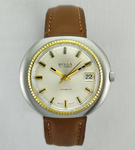 Reloj Raro Antiguo - Hombre - Cuerda Bulla Dynamic 1969