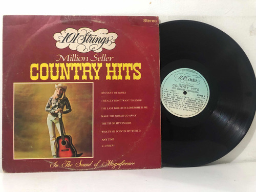Lp Coletânea Country Hits Million Seller 1983 Ja