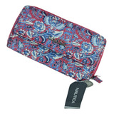 Billetera Mujer Nautica Floral Original