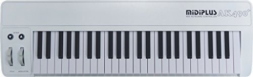 Midiplus Ak490 Controlador De Teclado Midi Usb Semiweighted