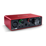 Placa De Audio Focusrite Scarlett Solo 3ra Gen Oferta!!