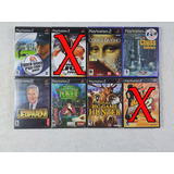 Lote 6 Jogos Ps2. Jeopardy, Poker, Tiger Woods Faço 145