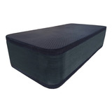 Step Eva Aeróbico 60cm X 30cm X15cm Fabricant Terra Fitness Cor Preto