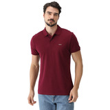 Camiseta Colcci Polo Bordo Algodão Casual - Masculino