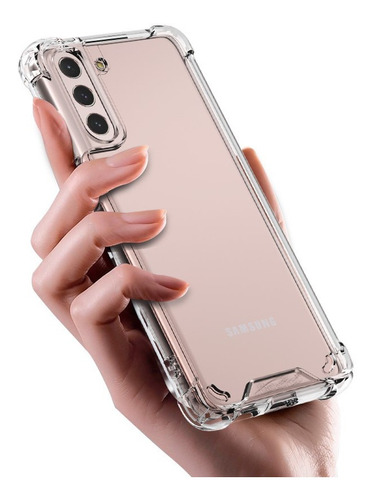 Funda Tpu Antigolpe Transparent Para Samsung S21+ Plus 5g 