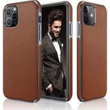 Lohasic Para iPhone 12 Funda Para iPhone 12 Pro Funda, Cuero