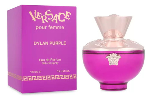 Perfume Para Dama Versace Dylan Purple Eua De Parfum 100 Ml