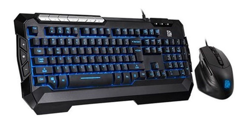 Combo Gamer Thermaltake Teclado Y Mouse Commander V2 Ttsport