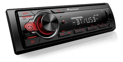 Som Automotivo Radio Pioneer Mvh-s218bt Com Usb E Bluetooth