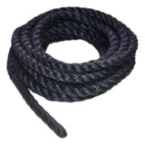 Corda Sisal Preto Cab. De Guerra Criança 5 A 7anos 14mm X 5m