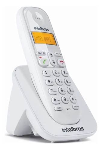 Telefone Sem Fio Ts 3111 Ramal Branco Digital Intelbras