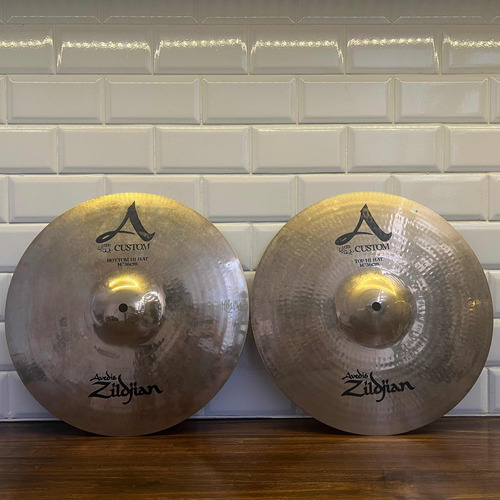 Zildjian A Custom Hi Hat 14 Platillo Bateria