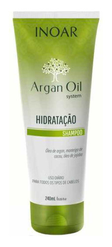 Shampoo Bisnaga Argan Oil Inoar 240ml