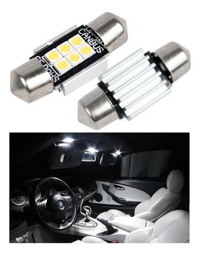 Foco Led Luz Interior Placa Ft 31 Mm Canbus Super Potentes