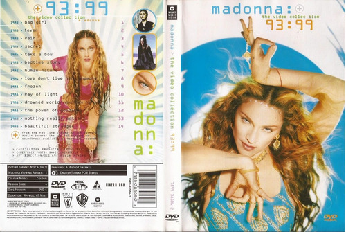 Madonna The Video Collection 93 : 99 Dvd Original