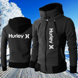 Chamarra Hombre Hurley Hombre Primavera Otoño Cálida Cremall