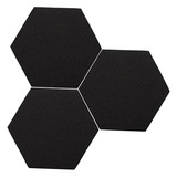 Eringogo 3pcs Hexagon Sound-absorbing Cotton Wall Foams Cush