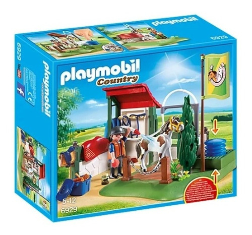 Playmobil Country Estación De Limpieza De Caballos 6929