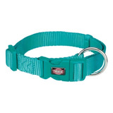 Trixie Collar Premium Ajustable M-l Perro Adulto Cachorro Tamaño Del Collar M-l Nombre Del Diseño Basico Color Oceano