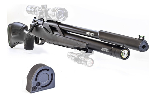 Rifle Pcp Fox Predator Cal 5.5mm Custom Plus- Con Cargador 