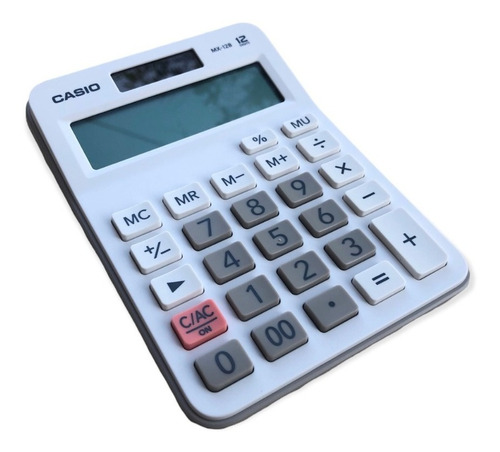 Calculadora Casio Visor Grande 12 Dígitos Solar / Bateria