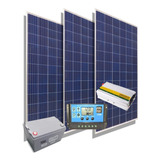 Kit Solar Inversor 1000w 220v Energia Casa Campo M6 Cta