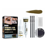 Kit Henna Para Cejas Natural Color Semipermanente Gel