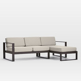 Sillon De 3 Cuerpo + 6 Almohadones Minimalista Industrial