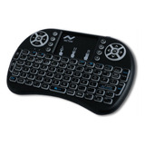 Mini Teclado Inalambrico Retroiluminado Recargable Touchpad