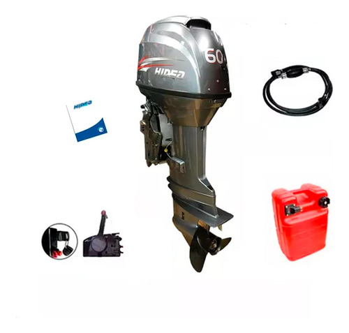 Motor Fuera Borda Hidea 60hp 2t Oferta Contado  Trim