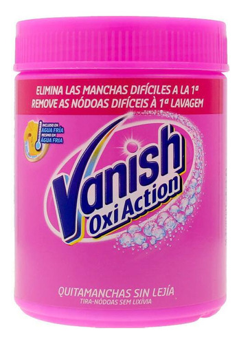 Tira Manchas Em Pó Vanish Oxi Action Pink 450g