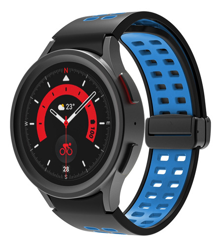 Correa De Reloj Plegable B Blue Para Samsung Galaxy Watch5 P