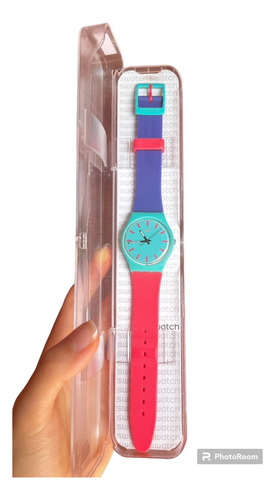 Reloj Swatch - Shunbukin Tricolor De Silicona