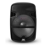 Caixa De Som Ativa Pro Bass Street 12 Bluetooth 400w + Mic Cor Preto