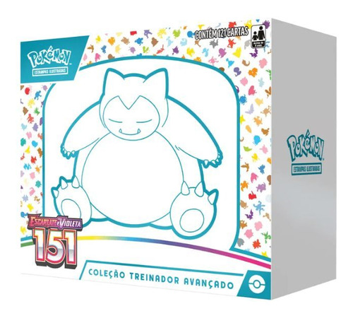 Box Treinador Avançado 151 Snorlax - Copag