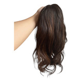 Linda Lace Front Cabelo Humano Silk Base Ombre Castanho 