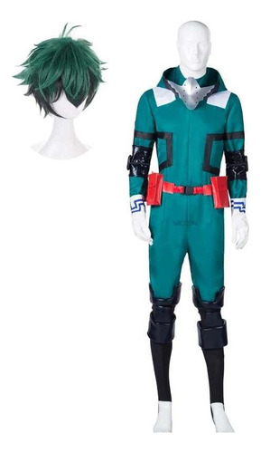 Anime Mi Héroe Academia Cosplay Midoriya Izuku Deku Battle C