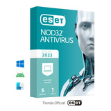 Eset® Nod32 Antivirus * Tienda Oficial Eset* 5 Pc - 1 Año