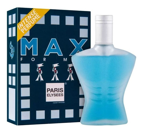 Perfume Max 100ml Paris Elysees - Original E Lacrado