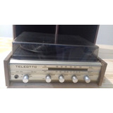 Rádio Vitrola Teleotto Original C/ 2 Caixas 80's P/ Retirar