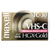  Video Cassette Vhs Tc-30 Vhs-c Maxell
