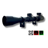 Luneta Mira Laser 4x32 Eg  Com Luz Paintball Airsoft