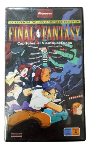 Final Fantasy Volumen 1 Vhs Original 